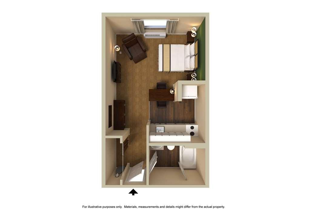Extended Stay America Select Suites - Raleigh - Rtp - 4610 Miami Blvd Durham Ruang foto